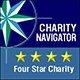 Recognized as a Four Star Charity by Charity Navigator